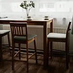 2 Room, Messe Flat, Full Kitchen, Garden Apartment